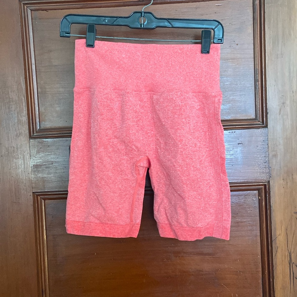 Pink bike shorts
